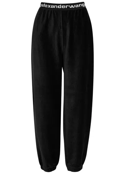 Alexander Wang T Alexanderwang.t Stretch-corduroy Trousers In Black