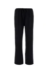 ALEXANDER WANG T BLACK COTTON JOGGERS