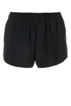 Alexander Wang T T By Alexander Wang Black Polyester Blend Shorts