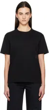 Alexander Wang T Black Puff Logo T-shirt In Black 001