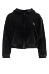 Alexander Wang T T By Alexander Wang Velour Sweatshirt