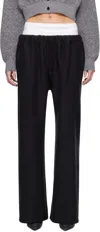 Alexander Wang T T By Alexander Wang Brief-waistband Sweatpants In 020a Faded Black