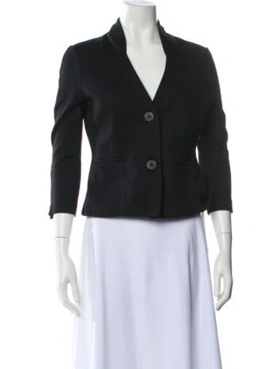 Pre-owned Alexander Wang T Blazer In Black