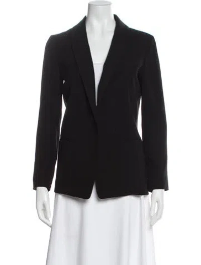 Pre-owned Alexander Wang T Blazer In Black