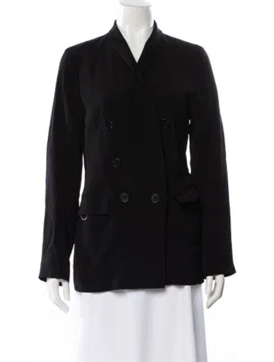 Pre-owned Alexander Wang T Blazer In Black