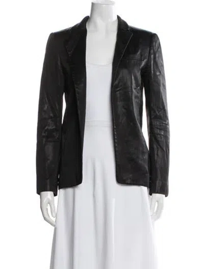 Pre-owned Alexander Wang Blazer In Black