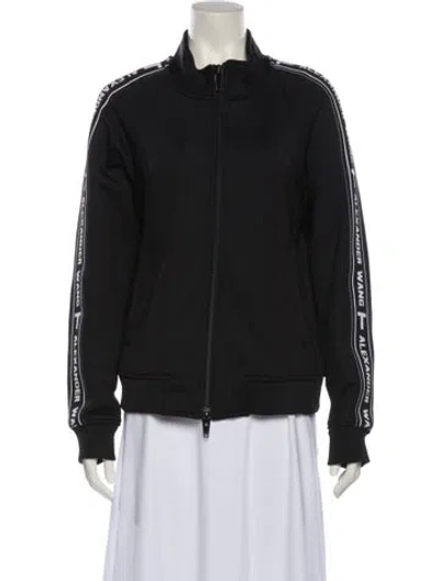 Pre-owned Alexander Wang T Bomber Jacket In Black
