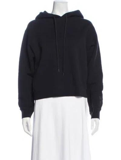 Pre-owned Alexander Wang T Bomber Jacket In Blue