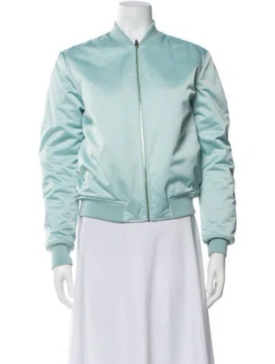 Pre-owned Alexander Wang T Bomber Jacket In Gray