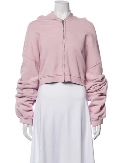 Pre-owned Alexander Wang T Bomber Jacket W/ Tags In Pink