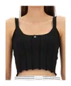Alexander Wang T Crop Top In Black