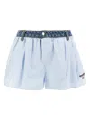 Alexander Wang T T By Alexander Wang Boxer Shorts In Multicolor