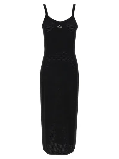 Alexander Wang T By  Black Viscose Midi Women's Dress