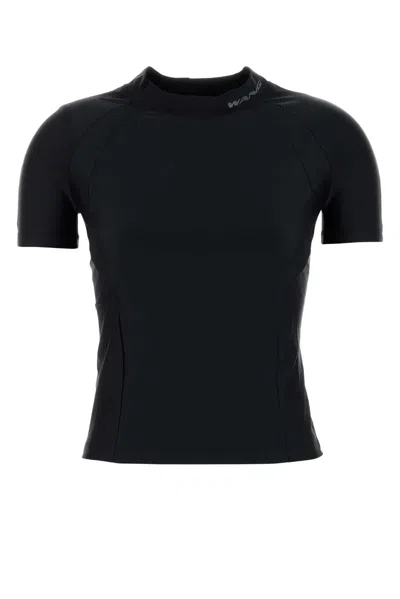 Alexander Wang Logo Bodysuit In Multi