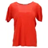 Alexander Wang T By  T-shirt In Red Cotton In Red