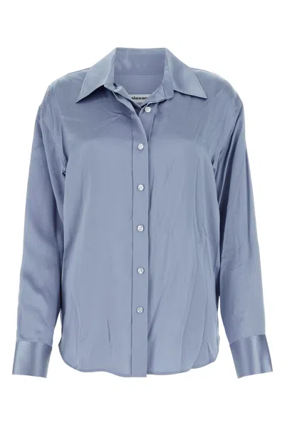Alexander Wang T Camicia-m Nd T By Alexander Wang Female In Blue