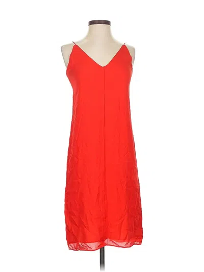 Pre-owned Alexander Wang T Casual Dress In Red