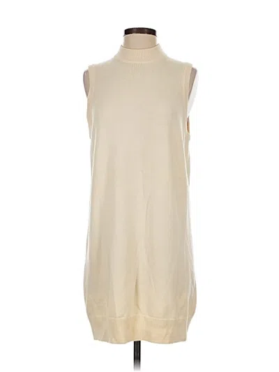 Pre-owned Alexander Wang T Casual Dress In White