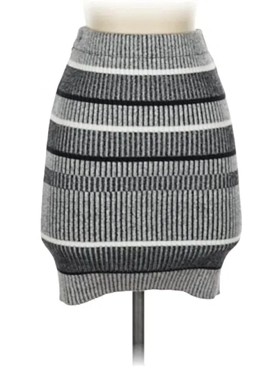 Pre-owned Alexander Wang T Casual Skirt In Gray