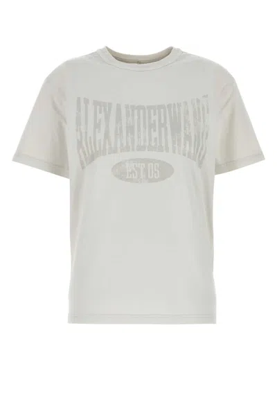 Alexander Wang T Chalk Oversize Cotton T-shirt