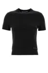 Alexander Wang T T By Alexander Wang Charcoal Wool Sweater In Black