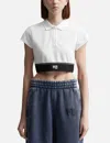 Alexander Wang T Cheerleader Polo Top-m Nd T By Alexander Wang Female In White