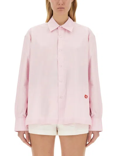 Alexander Wang T T By Alexander Wang Shirts In Pink