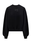 Alexander Wang T T By Alexander Wang Puff Logo Sweatshirt