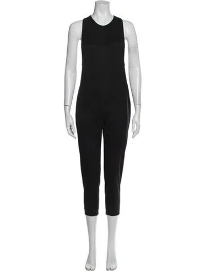 Pre-owned Alexander Wang Crew Neck Jumpsuit In Black