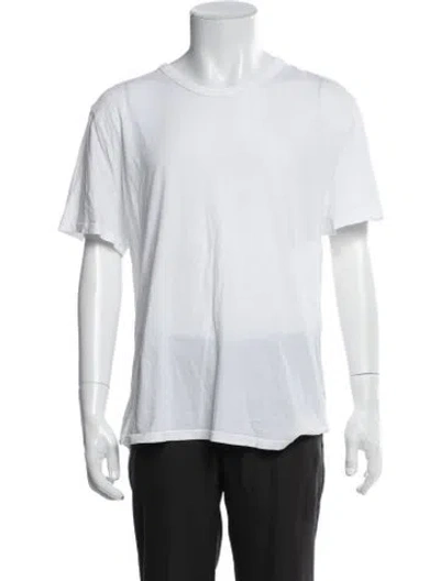 Pre-owned Alexander Wang T Crew Neck Short Sleeve T-shirt In White