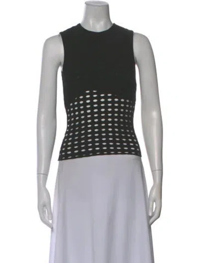 Pre-owned Alexander Wang Crew Neck Sleeveless Top In Gray