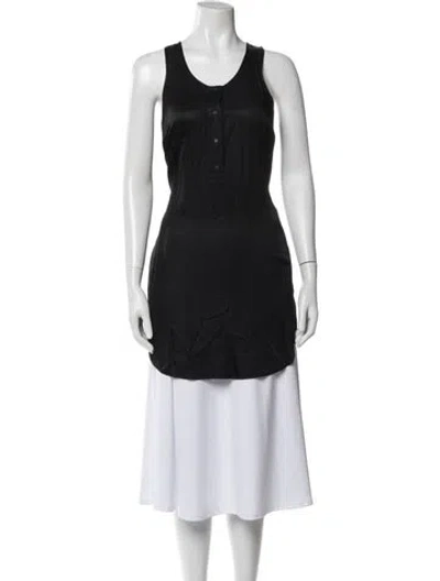 Pre-owned Alexander Wang T Crew Neck Sleeveless Tunic In Multi