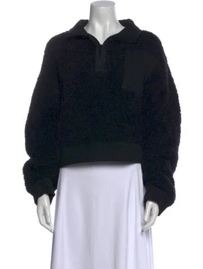 Pre-owned Alexander Wang T Crew Neck Sweater In Black