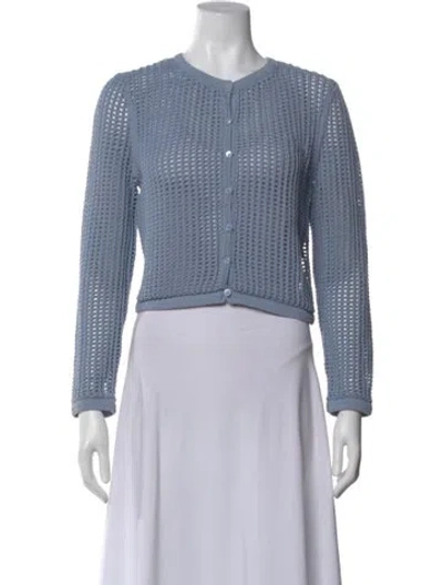 Pre-owned Alexander Wang Crew Neck Sweater In Blue