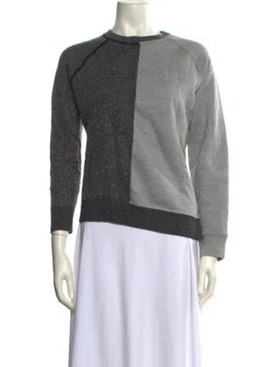 Pre-owned Alexander Wang T Crew Neck Sweater In Gray
