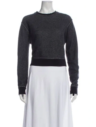 Pre-owned Alexander Wang Crew Neck Sweater In Gray