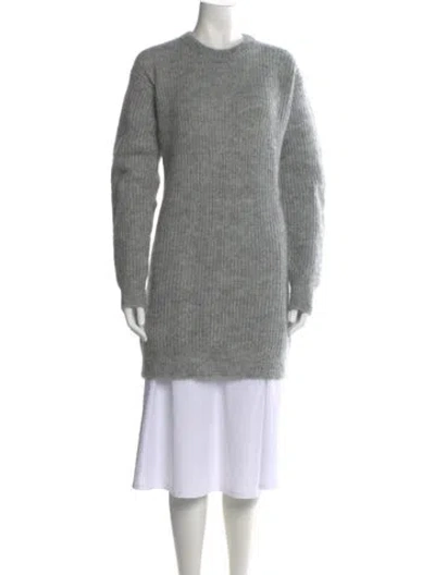 Pre-owned Alexander Wang Crew Neck Sweater In Gray