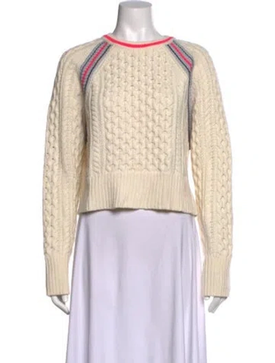 Pre-owned Alexander Wang Crew Neck Sweater In Neutral