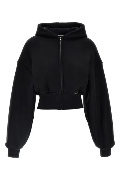 ALEXANDER WANG T CROPPED HOODIE