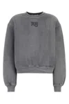Alexander Wang T T By Alexander Wang Sweatshirts In Washedasphalt