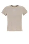 Alexander Wang T T By Alexander Wang Dove Grey Cotton T Shirt