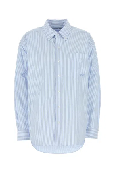 ALEXANDER WANG T EMBROIDERED OXFORD OVERSIZE SHIRT