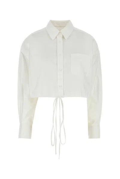 Alexander Wang T Embroidered Oxford Shirt