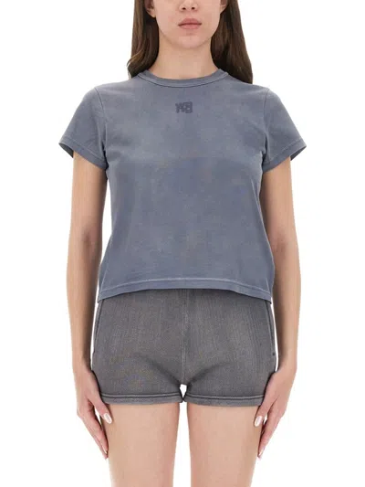 ALEXANDER WANG T ESSENTIAL SHRUNK T-SHIRT
