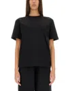 Alexander Wang T T By Alexander Wang Essential T Shirt In Black
