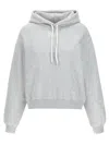 Alexander Wang T T By Alexander Wang Felpa Con Logo In Gray