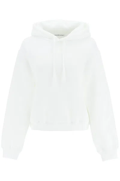 ALEXANDER WANG T ESSENTIAL TERRY HOODIE