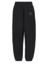 Alexander Wang T T By Alexander Wang Essential Terry Pants In Black