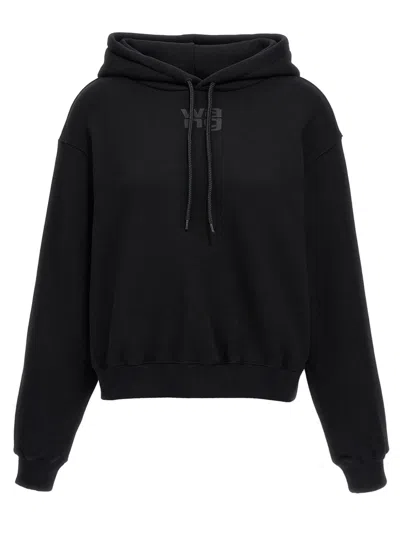 Alexander Wang T Essential Terry Sweatshirt Black