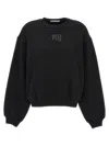 Alexander Wang T Essential Terry' Sweatshirt In Blue